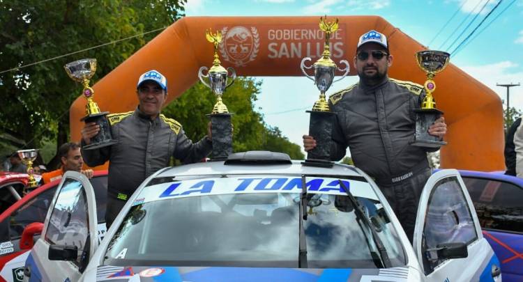 RALLY PUNTANO: Mario Rasso festejó en el Valle del Conlara