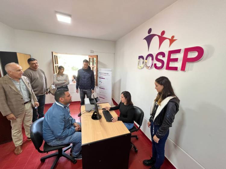 LOS CAJONES: Dosep inauguró una delegación 
