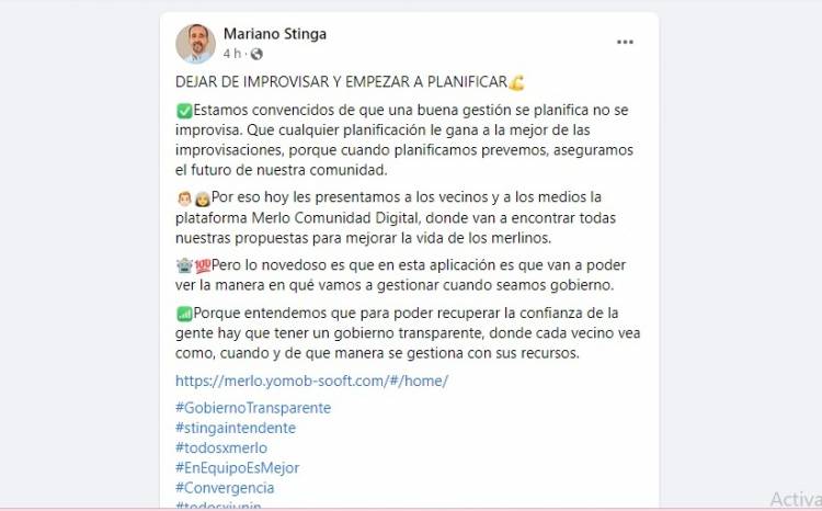  “Dejar de improvisar y empezar a planificar”
