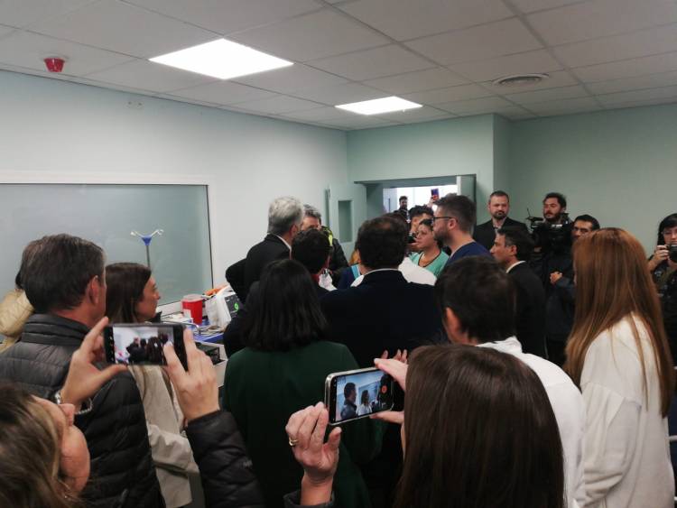 Hospital que se cerró, se abre.Potrero destruido y desguasado reabierto 