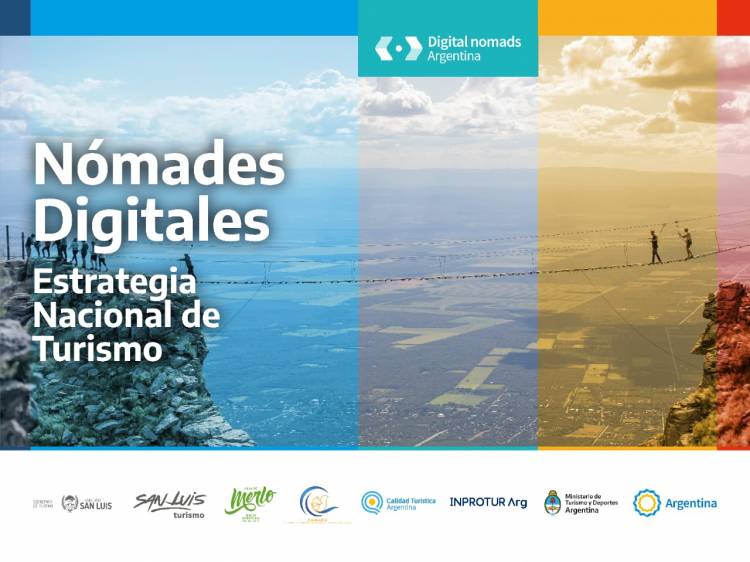 VILLA DE MERLO: presentaron Nómades Digitales 