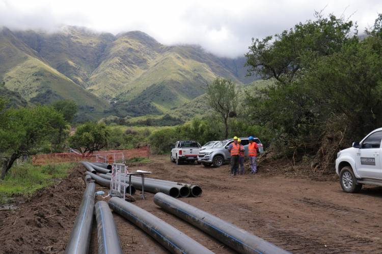 Las obras del sistema de Cerro de Oro, listas en agosto