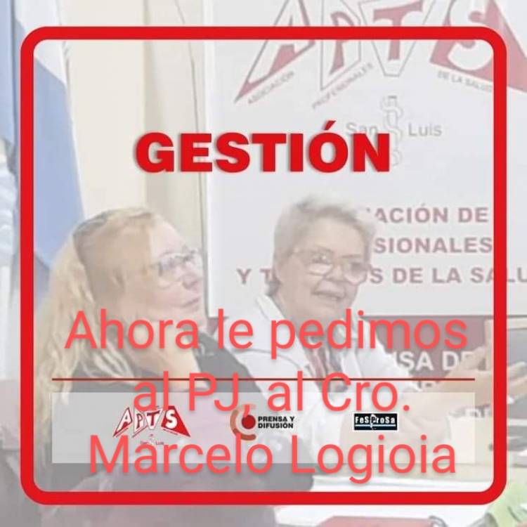 Hissa :Vamos a votar en contra del pedido al PJ de APTS para mejora salarial y carrera sanitaria . Otra careta poggista que se va a caer . El cinismo de APTS, forros del poggismo .l