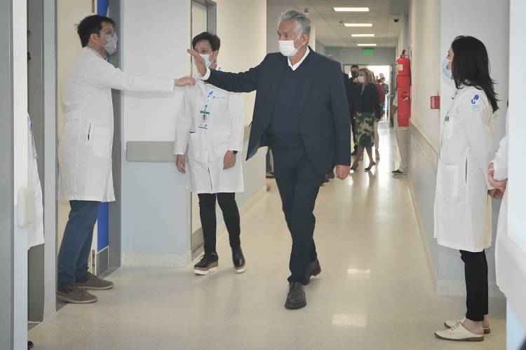 UN CHEQUEO DE RUTINA DEL ALBERTO EN EL “RAMÓN CARRILLO”