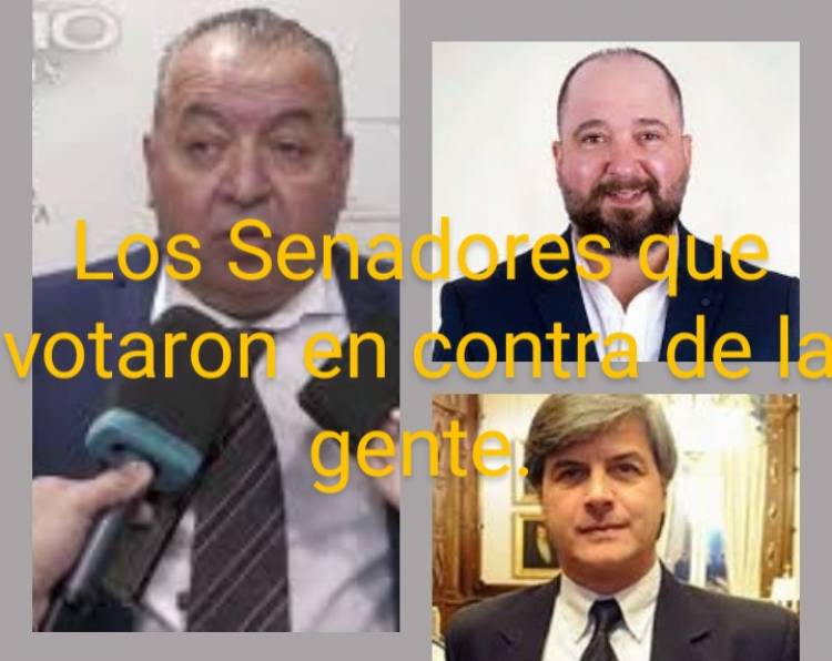 El poggismo y su voto contra la gente de Inclusión y lo que prometía.Cinismo.y contradicciones que evidencian mentiras electorales  de como votan en contra de lo que decían.