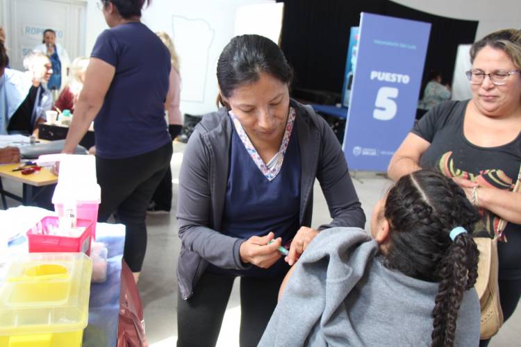  DESDE MARZO, APLICARON MÁS DE 70 MIL DOSIS ANTIGRIPALES