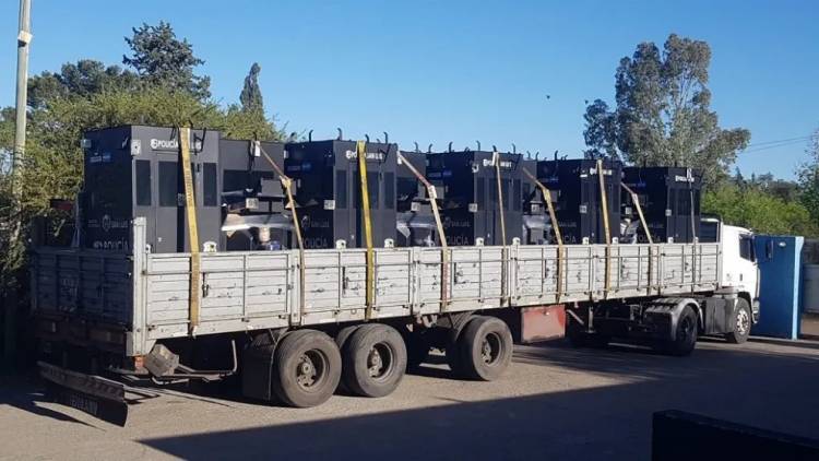 VILLA DE MERLO: llegaron unos 10 nodos de seguridad 