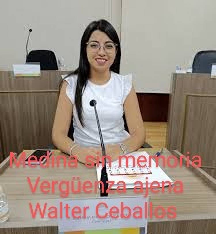 Ceballos "es indignante que una Concejal de la UCR no tenga memoria del 24 de Marzo .Pensar que viene de la UNSL que tuvo un Rector asesinado por la Dictadura.