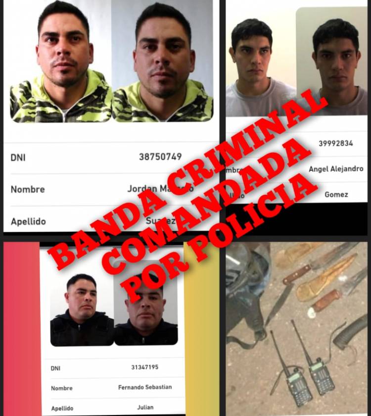 Miseria San Luis: la Policía roba para comer.Abigeato en el Sur comandado por Policías .El desastre que viene .Los ascensos por amor .