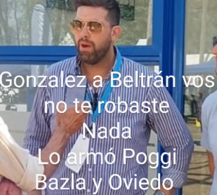 Apretaron a Pablo González y dice que no dijo lo que dijo .Es pelotudo o se hace?? 