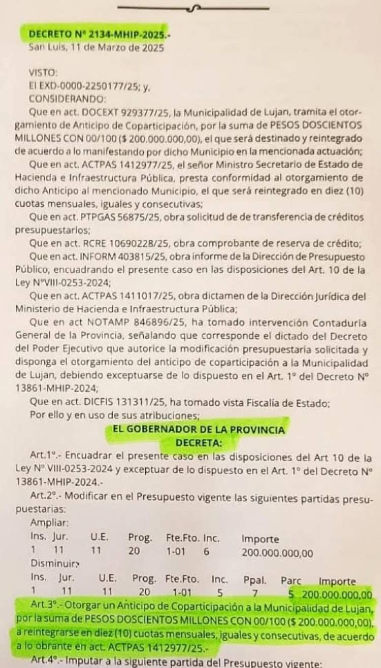 Luján Gate:  200 millones le dió POGGI a López, para dar vuelta la elección con Gatica ganando. La compra de la gente por plata .El pueblo define 