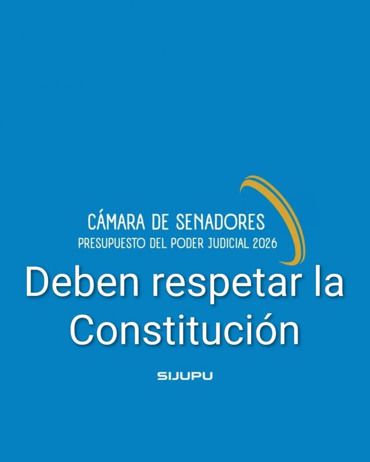 El SIJUPU exigió al Senado que cumplan con la Constitución y apruebe él Presupuesto del Judicial , 2026 tal como lo fijó éste poder.