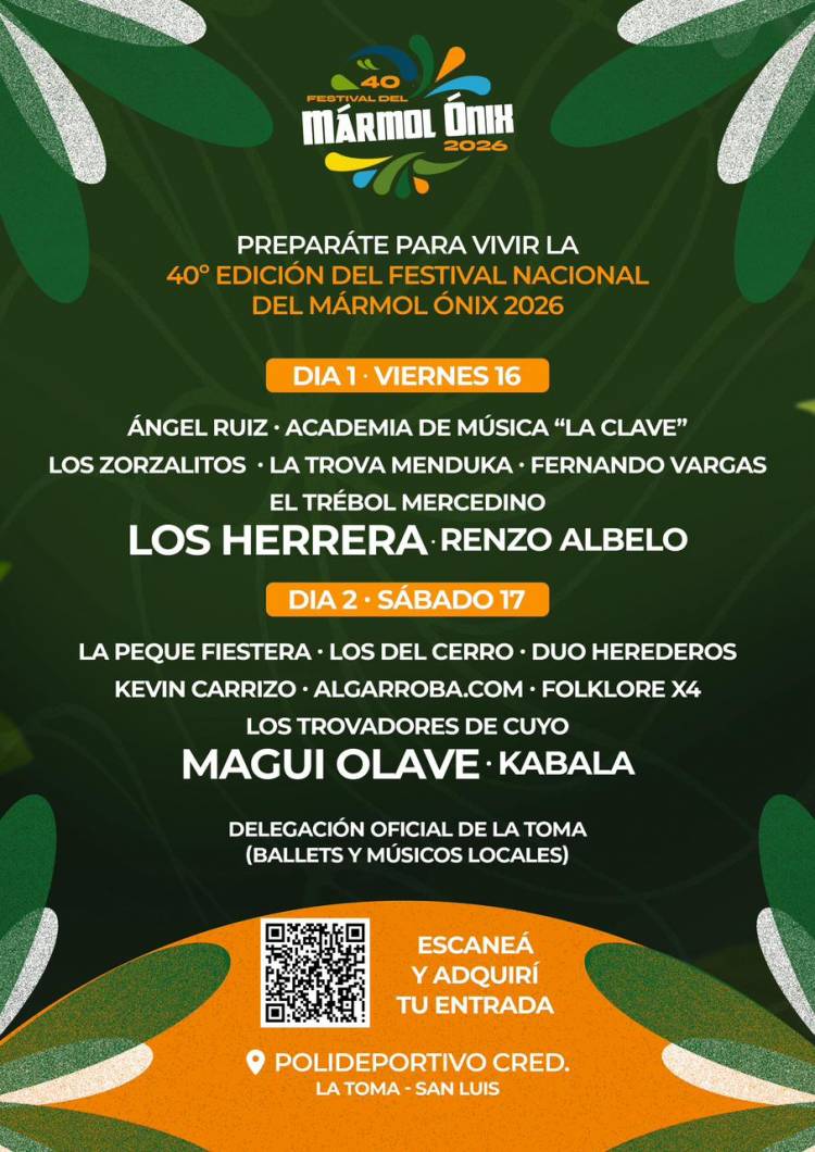 La Toma empieza sus noches de Ónix.Primera prueba para Walter  Contreras .Se espera una multitud 