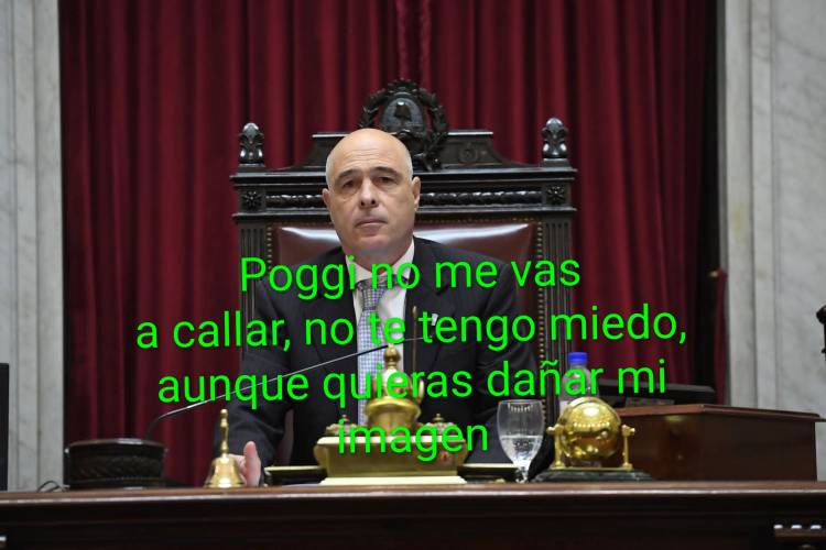 Abdala" Poggi no me vas a callar.No te tengo miedo , aunque le pagues a Clarín para estigmatizar .La violación del secreto fiscal en pugna .Habrá denuncia penal .