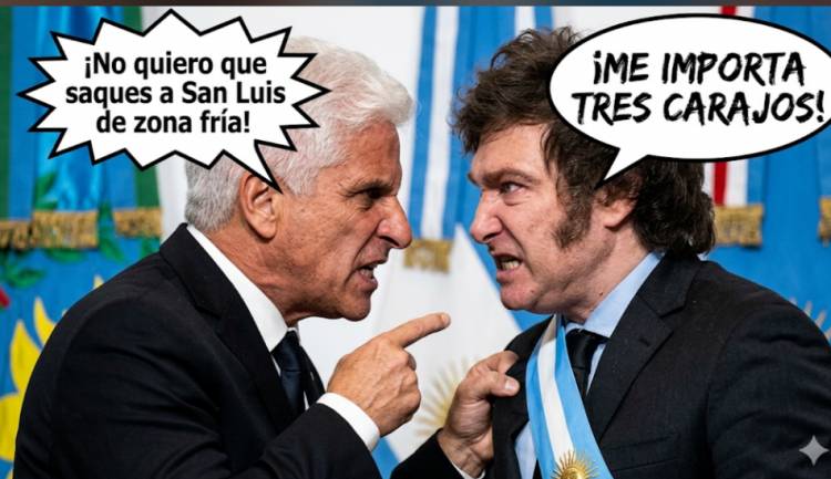 Poggi se opone a qué Milei saque a San Luis de zona fría, que triplicará la factura de gas natural. Lo hizo a través de la Comisión Reguladora que le pidió a los Legisladores de San Luis que voten en contra 